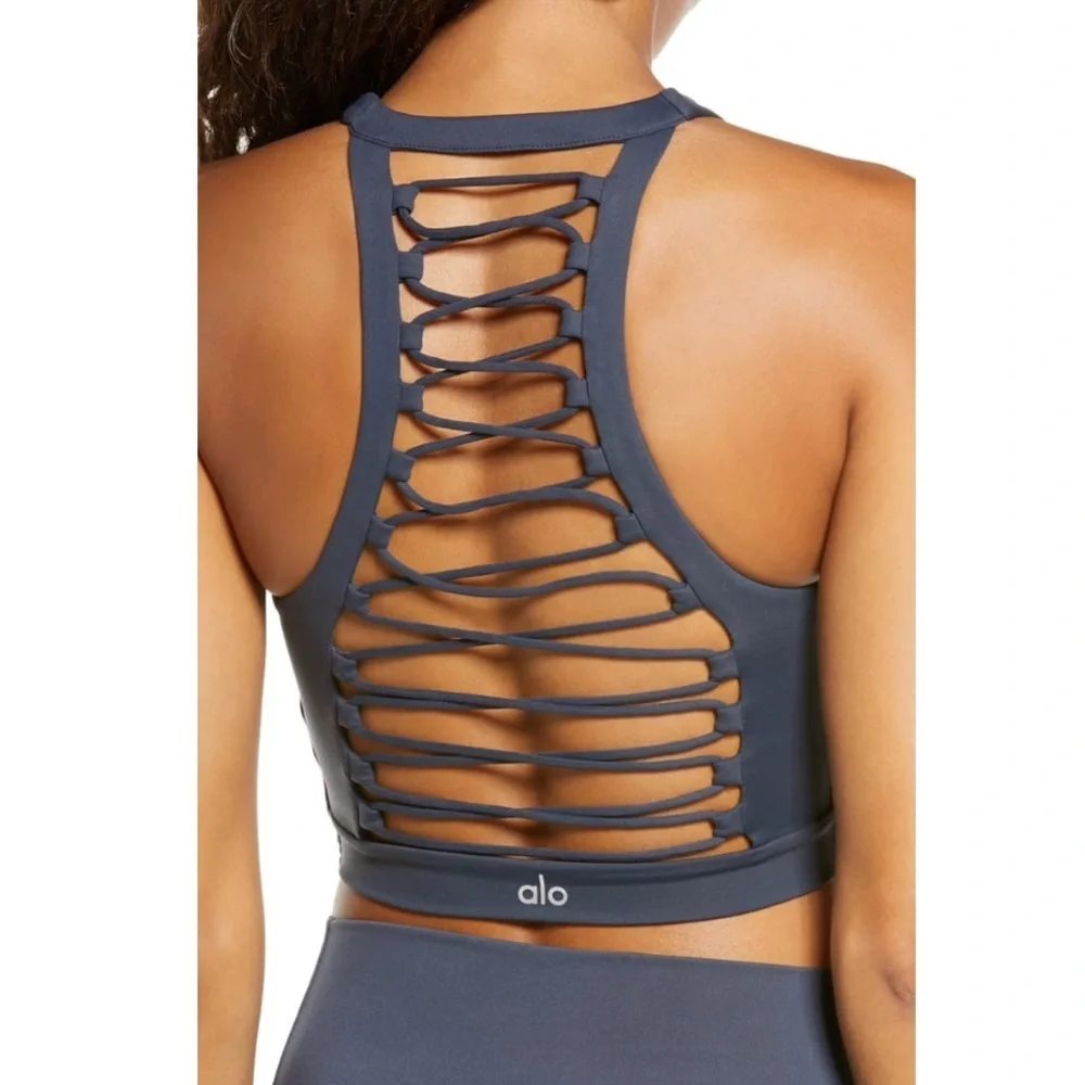 ALO Yoga Midnight Moto Matching Set XS NWT Leggings + Bra